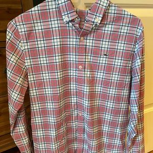 Vineyard Vines performance wear boys button down